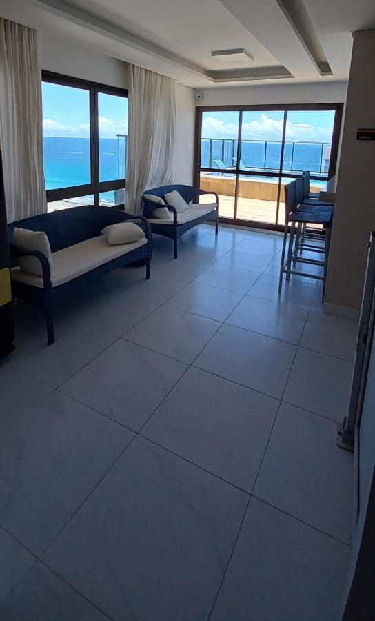 Loft Smart Farol Da Barra, Piscina Rooftop, Beira Mar No Farol Da Barra Salvador Kültér fotó