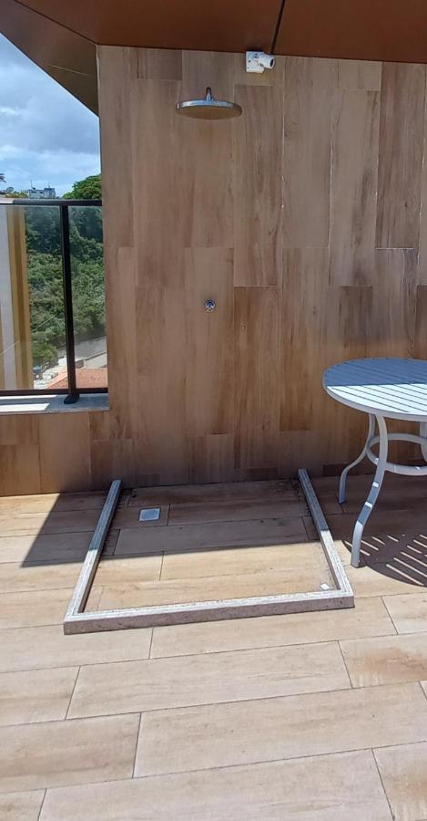 Loft Smart Farol Da Barra, Piscina Rooftop, Beira Mar No Farol Da Barra Salvador Kültér fotó